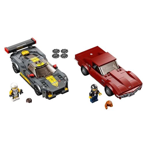 Lego Speed Champions - Chevrolet Corvette C8.R Race Car Et 1968 Chevrolet C... - 3