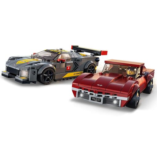 Lego Speed Champions - Chevrolet Corvette C8.R Race Car Et 1968 Chevrolet C... - 4