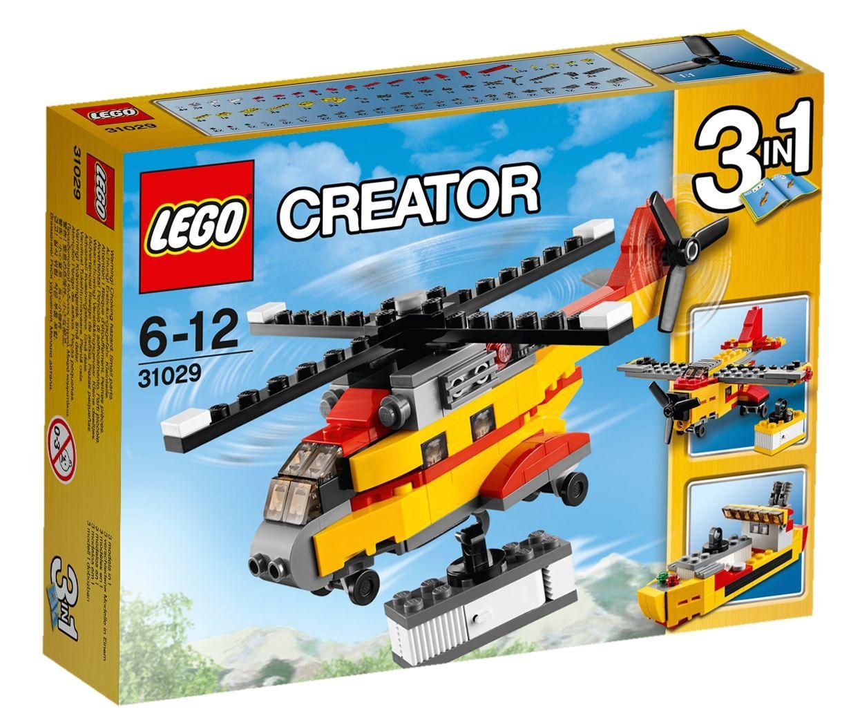 Lego Creator - L'hlicoptre Cargo - 31029