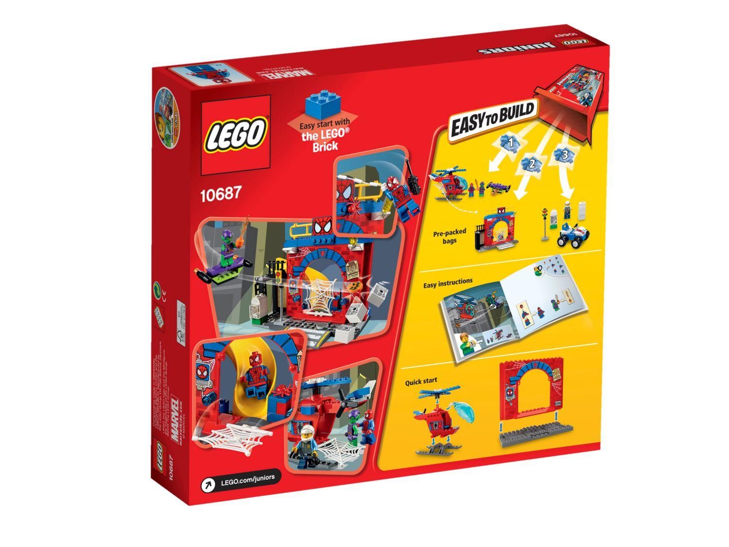 Lego Juniors - La Cachette De Spider-Man - 10687 - 2