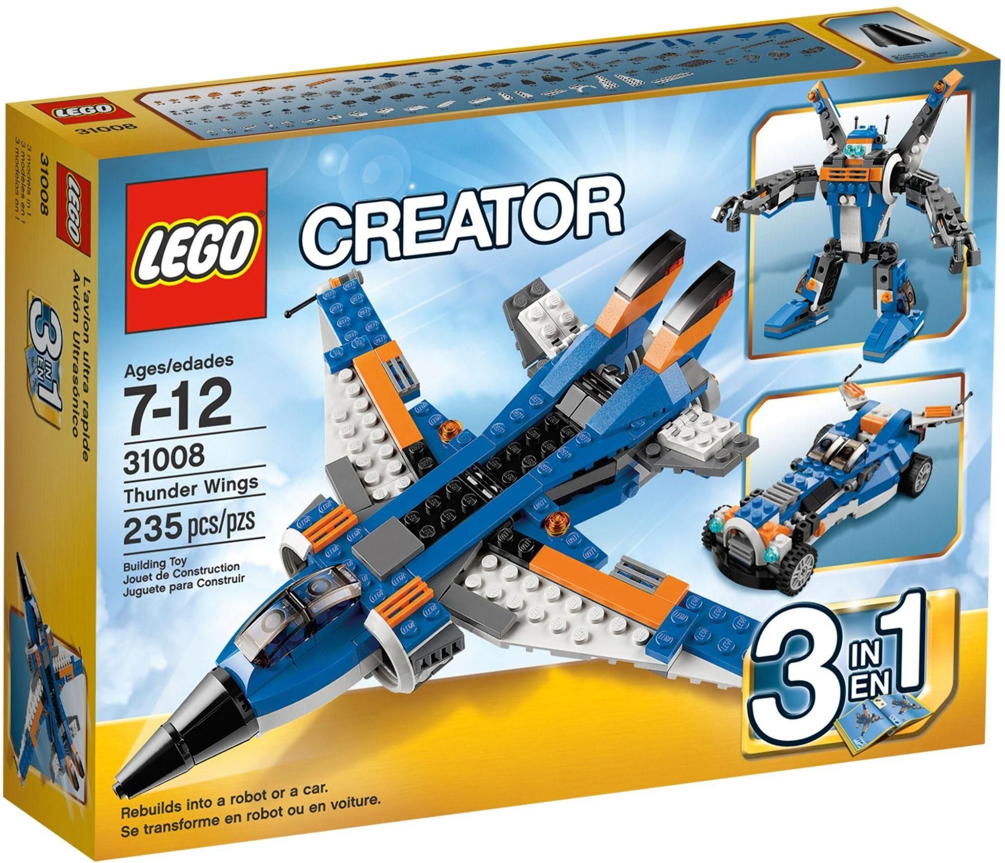 Lego Creator - L'avion De Chasse - 31008