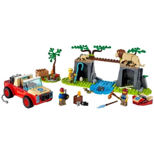 Lego City - Le Tout-Terrain De Sauvetage Des Animaux Sauvages - 60301 - 3