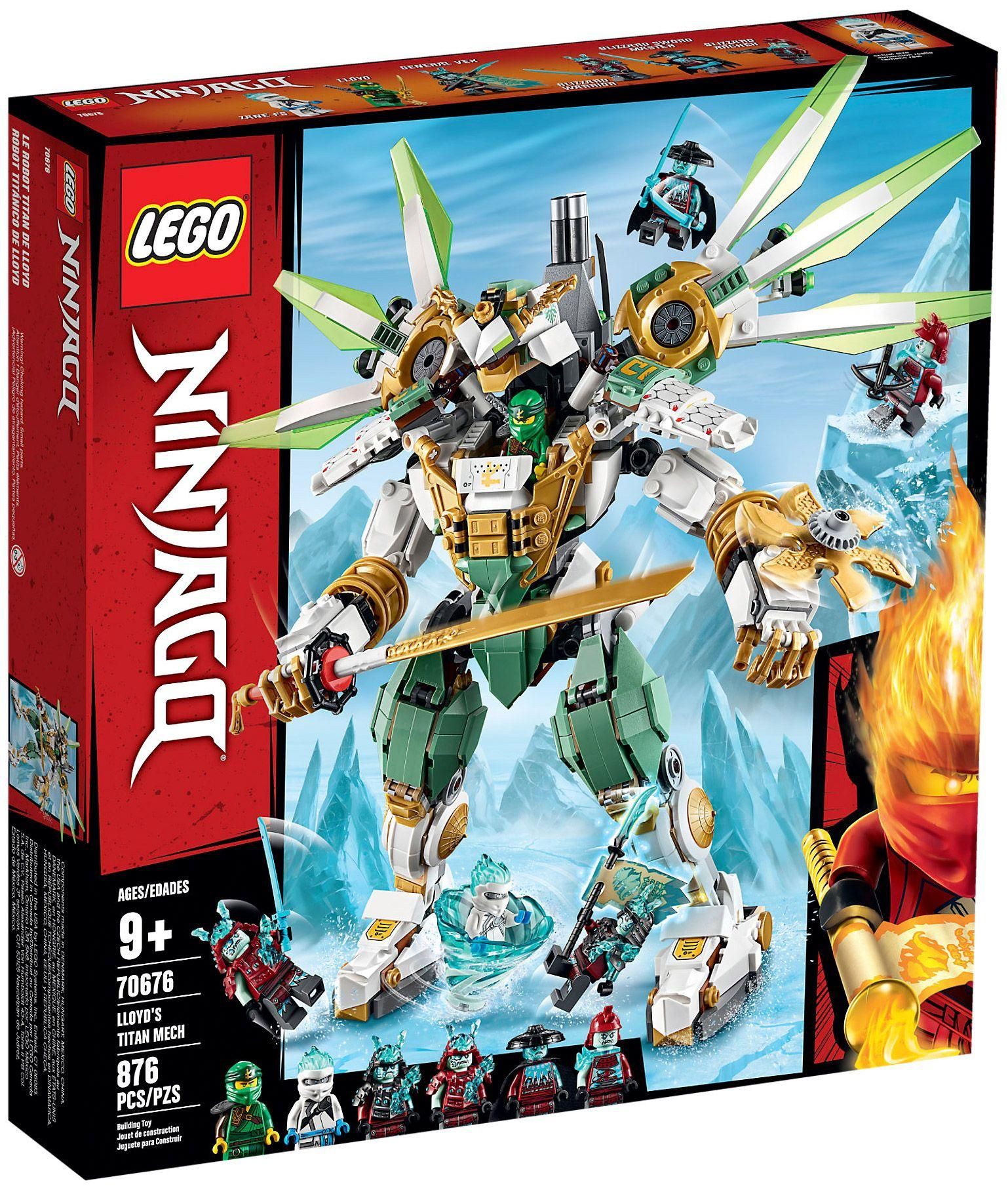 Lego Ninjago - Le Robot Titan De Lloyd - 70676