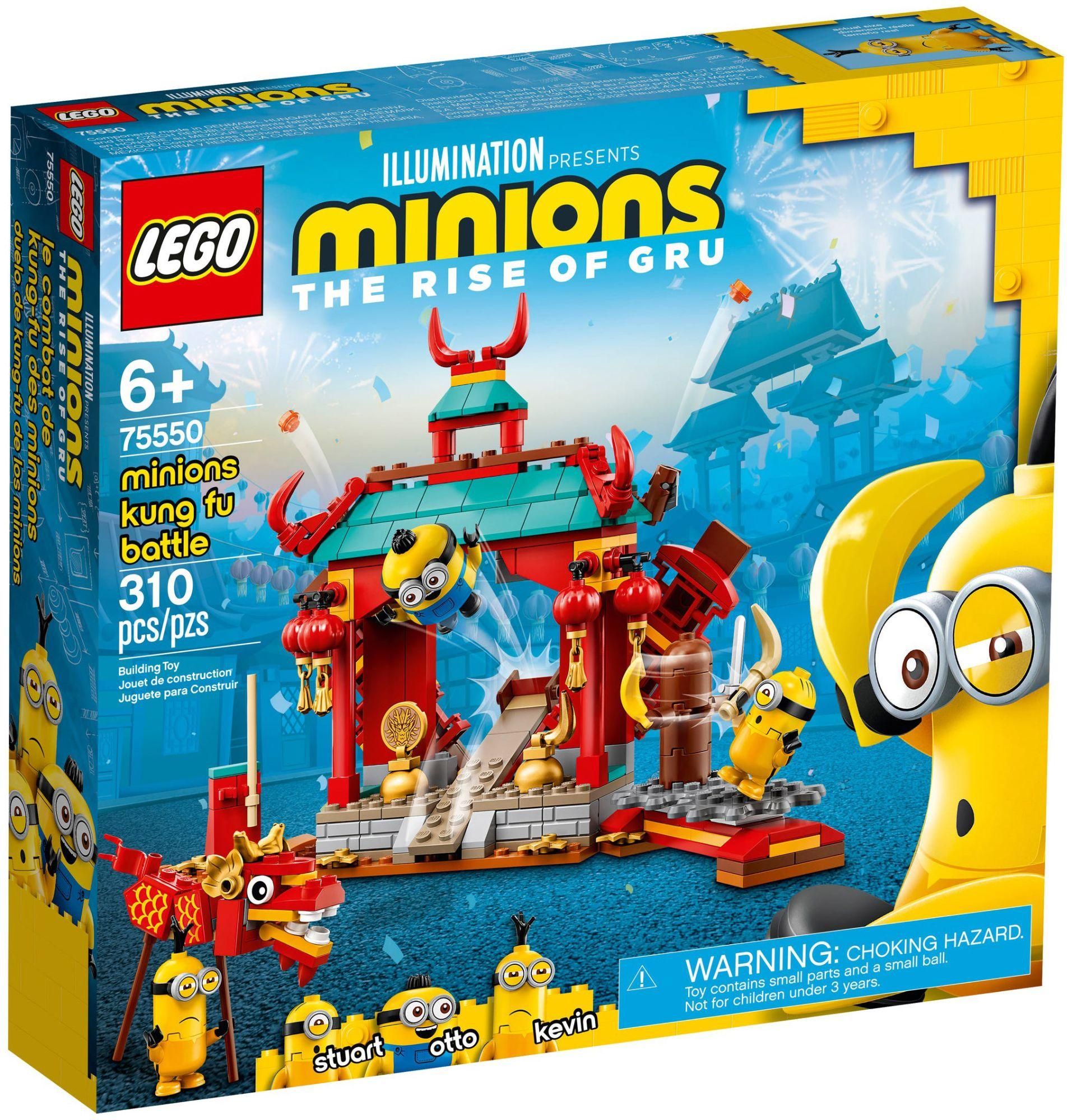 Lego Minions - Le Combat De Kung Fu Des Minions - 75550