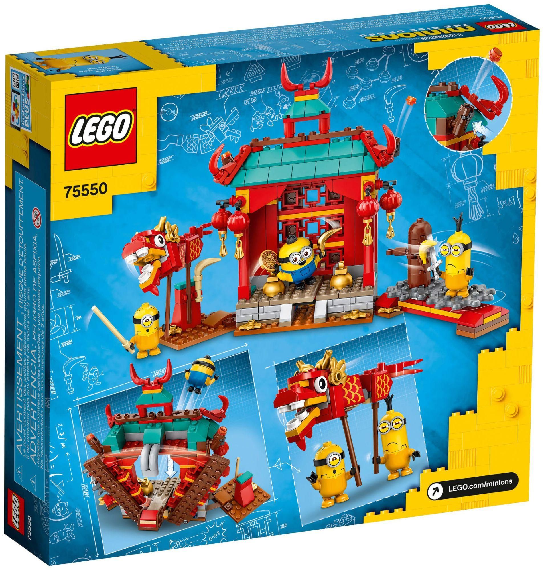 Lego Minions - Le Combat De Kung Fu Des Minions - 75550 - 2