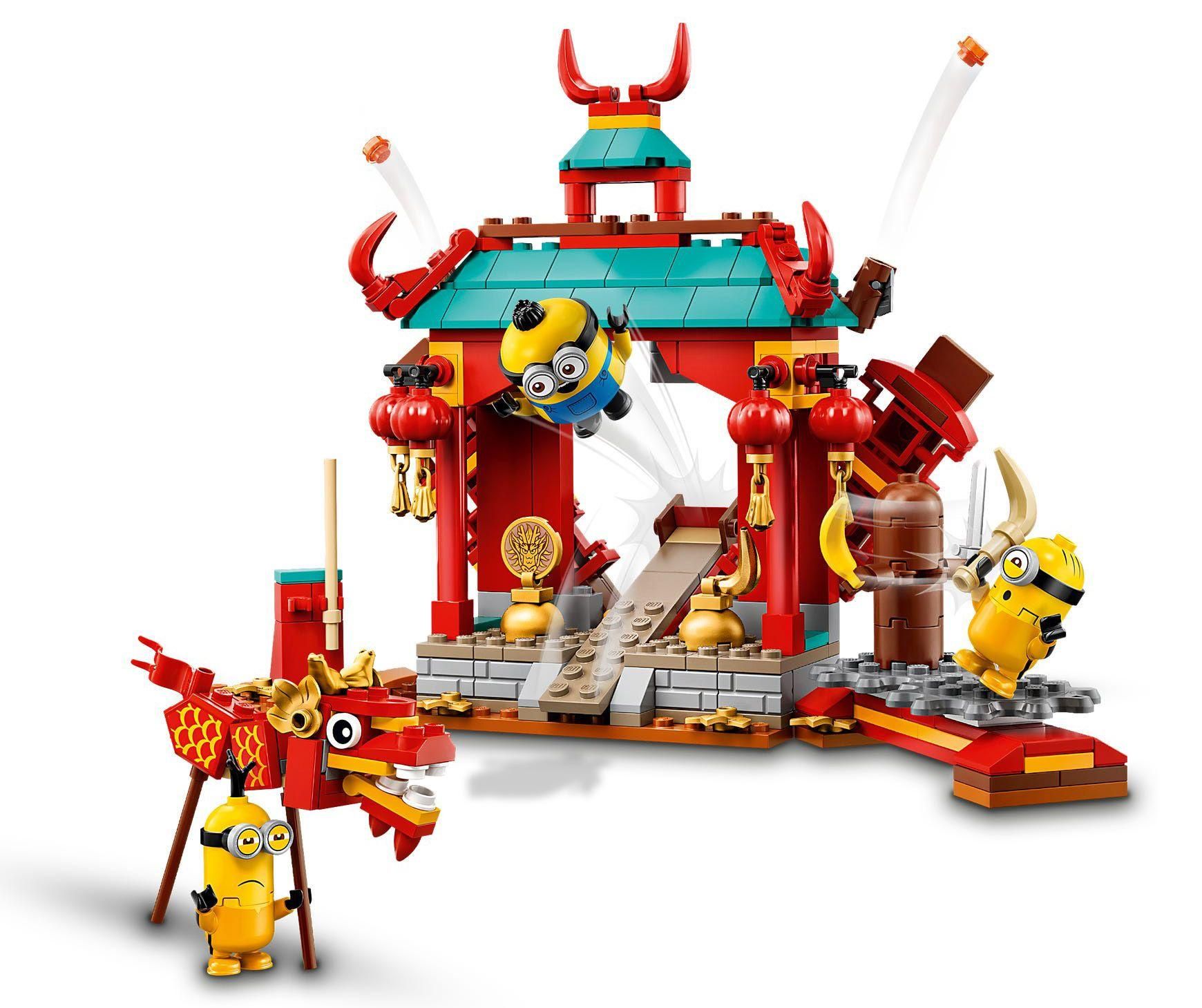 Lego Minions - Le Combat De Kung Fu Des Minions - 75550 - 4