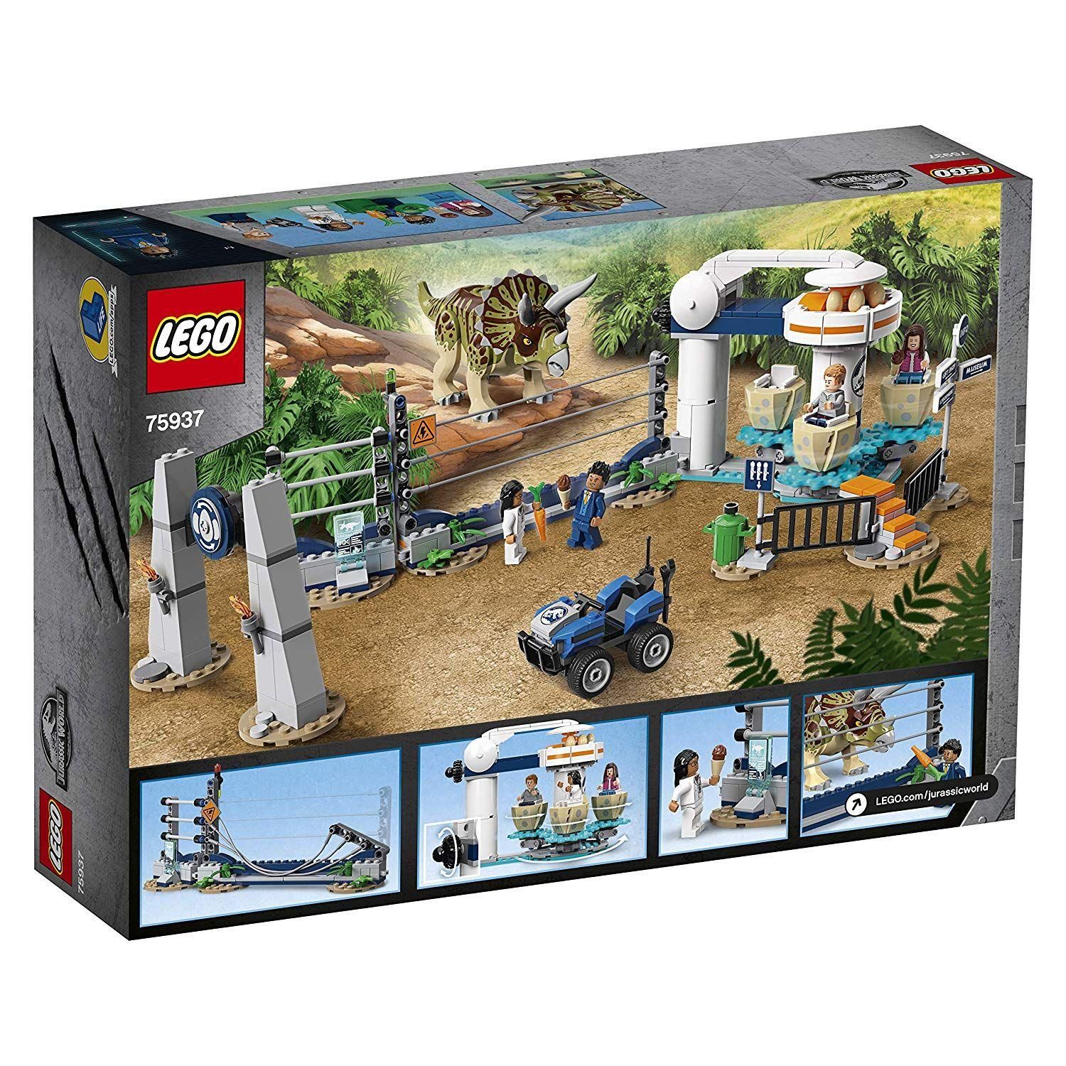 Lego Jurassic World - La Fureur Du Tric�ratops - 75937 - 6