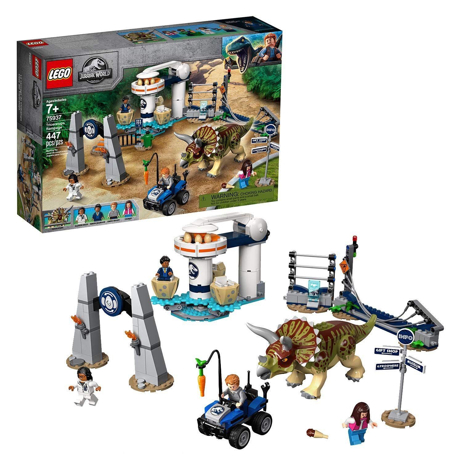 Lego Jurassic World - La Fureur Du Tric�ratops - 75937 - 7