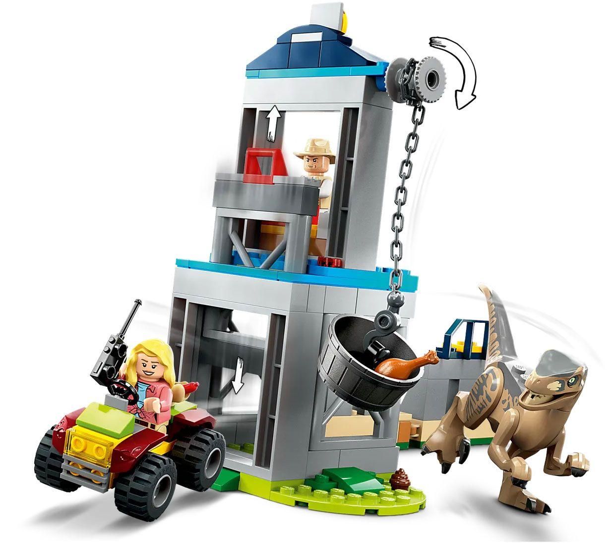 Lego Jurassic World - L'vasion Du Vlociraptor - 76957 - 5