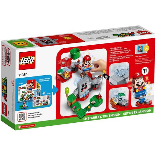 Lego Super Mario - La Forteresse De Lave De Whomp - Ensemble D'extension - ... - 2
