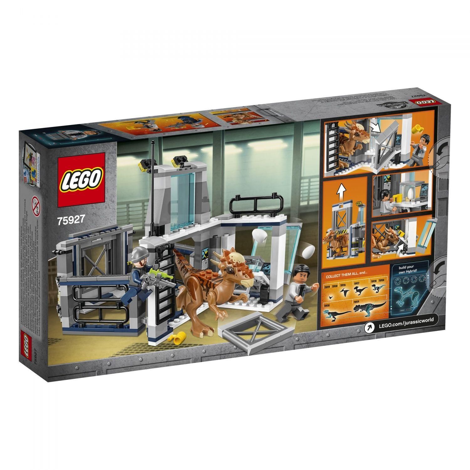 Lego Jurassic World - L'�vasion Du Stygimoloch - 75927