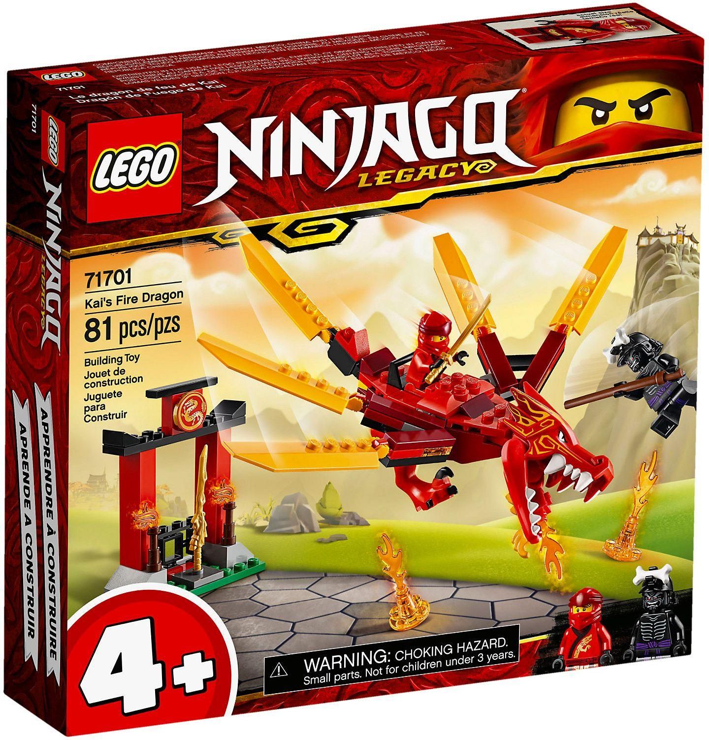 Lego Ninjago - Le Dragon De Feu De Kai - 71701