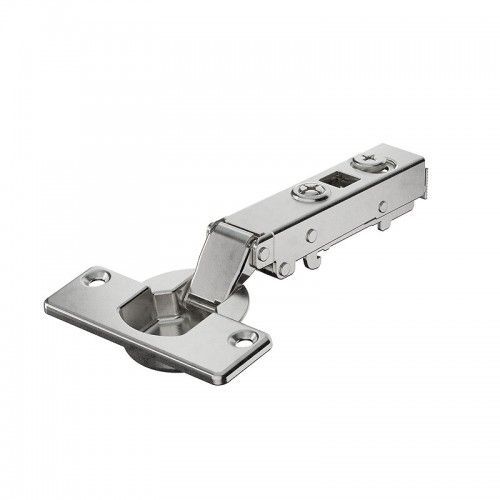 Charnière en inox Veosys amorties pour portes fines 100° - à visser - C9,5 HETTICH
