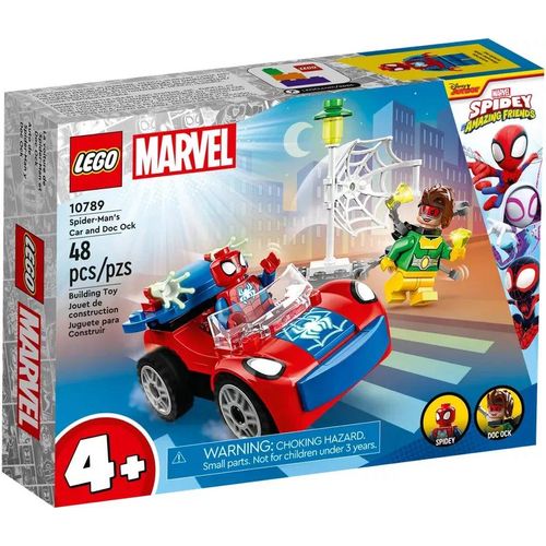 LEGO Marvel - La voiture de Spider-Man et Docteur Octopus - 10789
