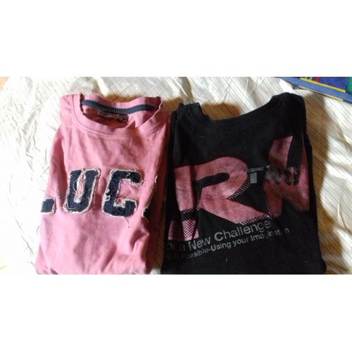 2 Tee Shirt Manches Longues 12 Ans