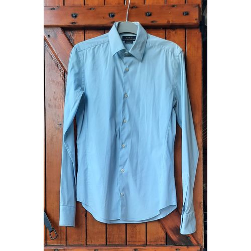 Chemise Homme Bleue Claire, Zara Taille S