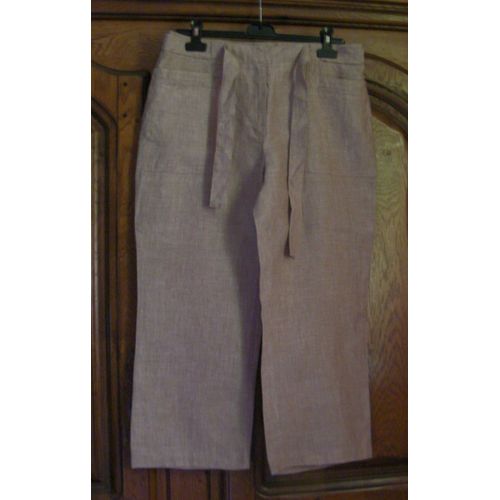 Pantalon Lin Camaieu - Taille 44