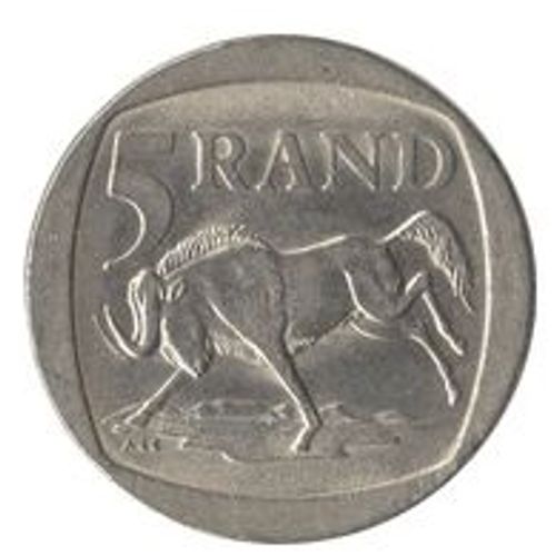 Pièce 5 Rand Afrique Du Sud - 1994