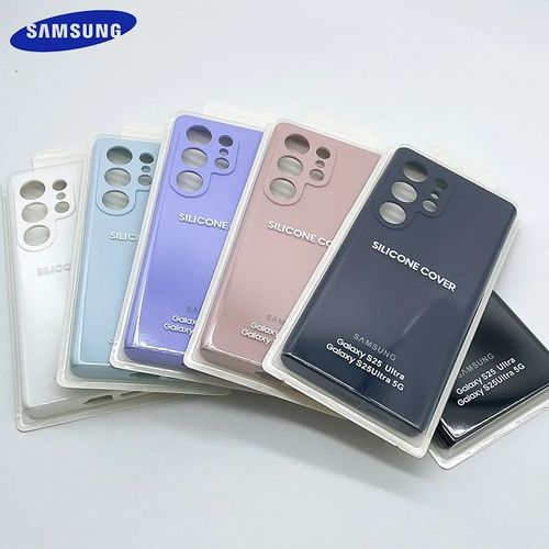 Samsung Coque En Silicone Pour Galaxy, Couleur: Au Choix, Smartphone: Galaxy S25