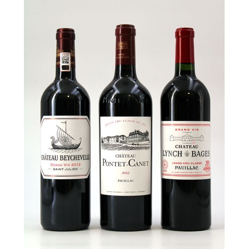 Trio Grands Vins D Exception 2012 - 3x75cl
