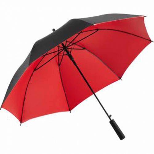 Parapluie Standard 2 Couleurs Double Face - Fp1159 - Noir - Rouge