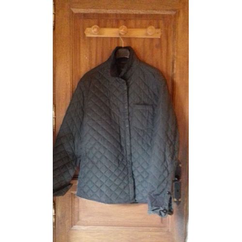 Parka Matelassée Zara Man T 42 Vert Bouteille