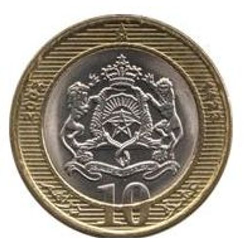 Pièce 10 Dirhams Maroc - 2002