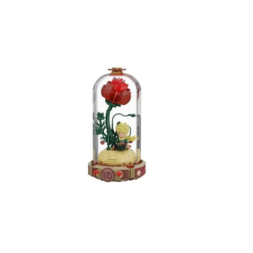 Le Petit Prince - Jeu De Construction Eternity Series The Only Rose 22 Cm