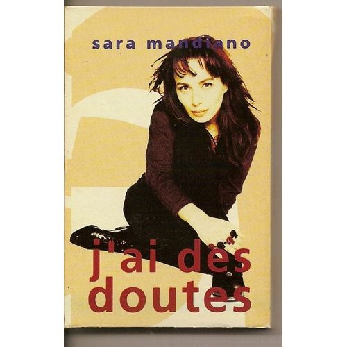 Cassette Audio 2 Titres Sara Mandiano J'ai Des Doutes.