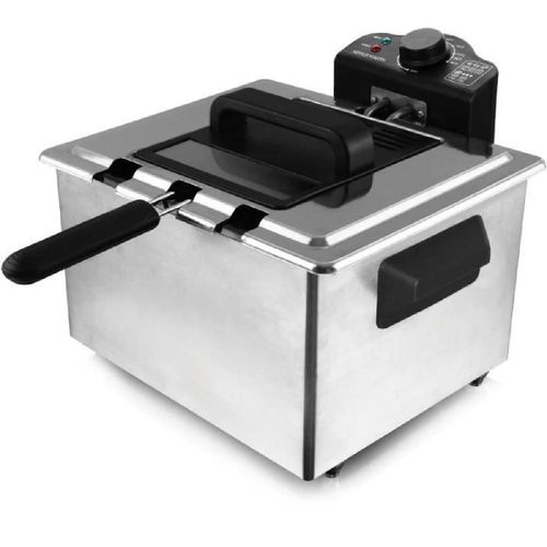 Friteuse - ARTHUR MARTIN - AMPFH50 ? 5 L ? 2000 W ? 3 paniers ? Filtres anti odeurs - Inox