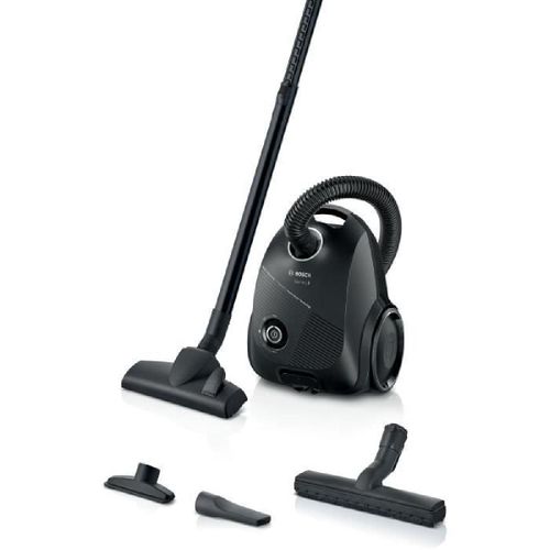 Nouveauté ! Aspirateur Traineau avec sac - BOSCH BGLS2BA1H Serie 2 - 600 W - Capacité du sac 3.5L - Filtre microfiltre lavable