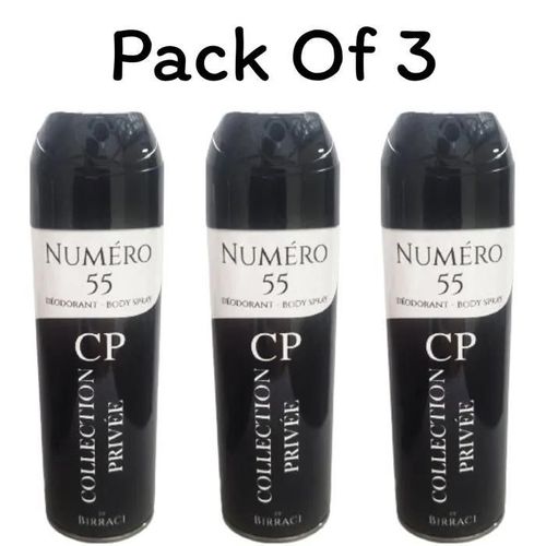 Collection Privée Numéro 55 Déodorant Pour Homme 3 * 200ml 