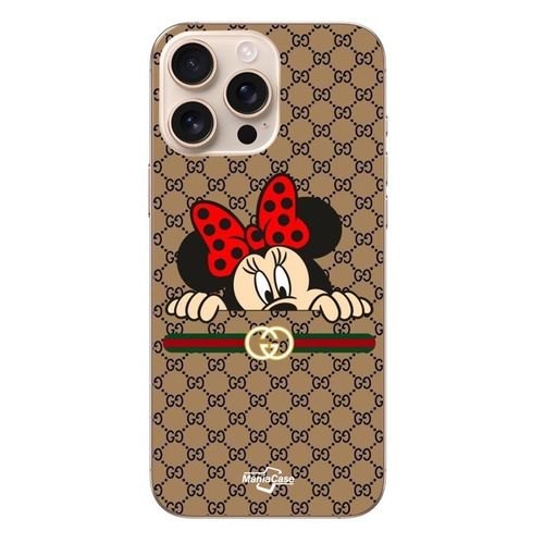 Coque Iphone 16 Pro Minnie Gucci