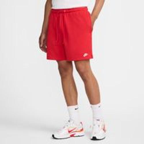 Short En Molleton Flow Nike Club Pour Homme - Rouge