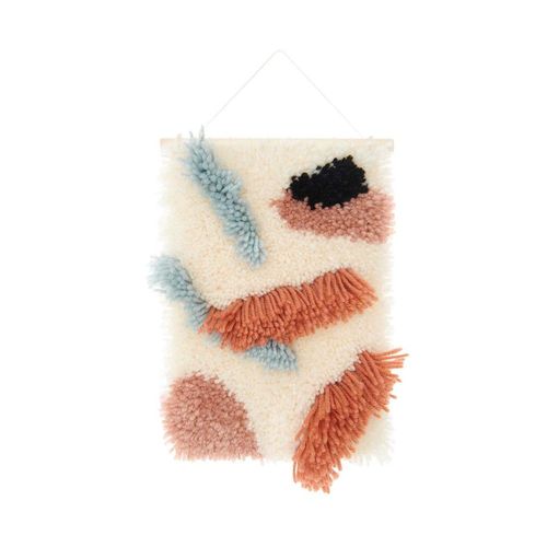 Kit De Point Noué Hooki Hooki ¿ Tenture Murale Pierres De Rico Design : Une Décoration Naturelle Et Élégante Blanc