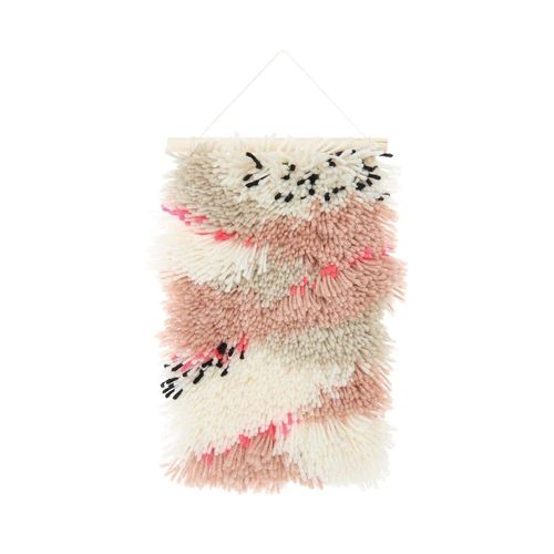 Kit De Point Noué Hooki Hooki ¿ Tenture Murale Néon Paysage De Rico Design : Une Décoration Moderne Et Lumineuse Blanc