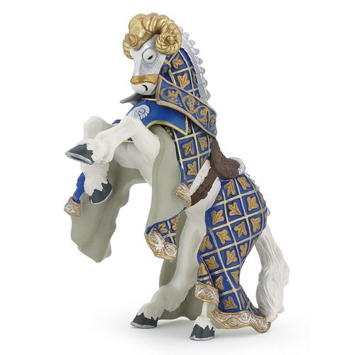 Medieval Et Fantastiques Cheval Du Maître Des Armes Cimier Bélier