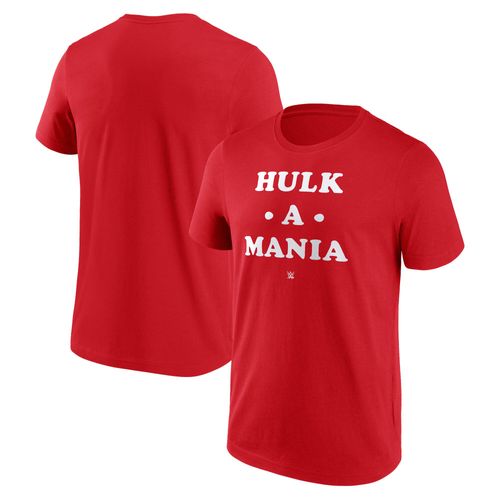 T-Shirt Wwe Hulk Hogan Hulk-A-Mania Type - Rouge - Homme