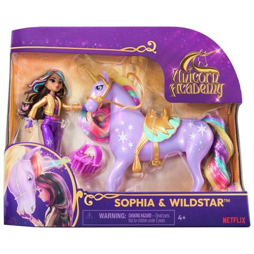 L'ecole Des Licornes Coffret Licorne Et Poupee Unicorn Academy (Assort)