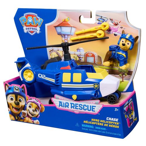 La Pat' Patrouille Véhicule + Figurine Air Rescue La Pat' Patrouille (Assort)