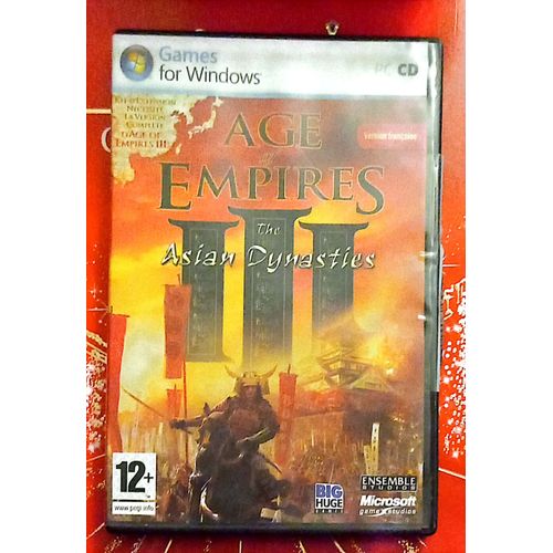 Jeu Pc Games For Windows Age Empires The Asian Dynasties/ 34/M2