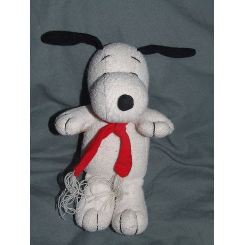 Chien Snoopy Echarpe Rouge Peanuts United