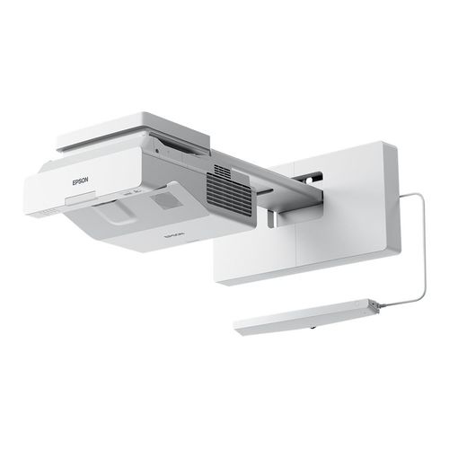 Epson EB-725Wi - Projecteur 3LCD - 4000 lumens (blanc) - 4000 lumens (couleur) - WXGA (1280 x 800) - 16:10 - 720p - objectif à ultra courte focale - IEEE 802.11a/b/g/n/ac sans fil / LAN /...