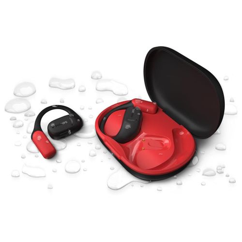 Philips TAA6709BK - Écouteurs sans fil avec micro - oreille dégagée - Bluetooth - noir