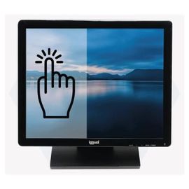 iggual MTL19C - Écran LED - 19" - écran tactile - 1280 x 1024 SXGA @ 75 Hz - 250 cd/m² - 1000:1 - 5 ms - HDMI, VGA