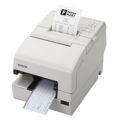 Epson TM H6000IV - Imprimante de reçus - thermique en ligne/matricielle - 230 x 297 mm, Rouleau (7,95 cm) - 9 pin - USB, série - blanc