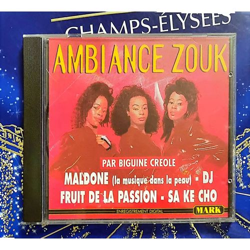 Biguine Creole Ambiance Zouk - Cd/ 34/M2