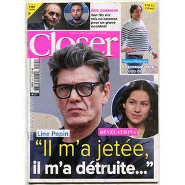 Closer - N°935 : Line Papin - " Il M'a Jetée, Il M'a Détruite ... "