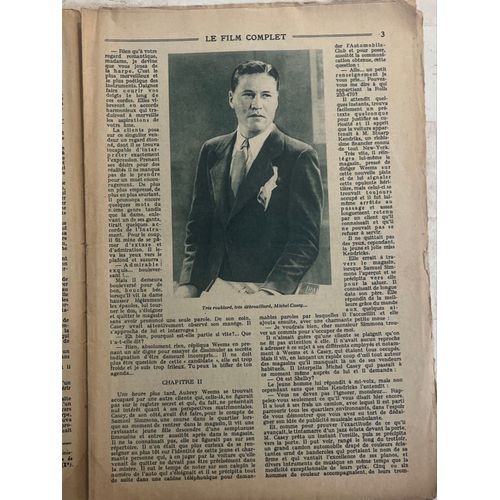 Le Film Complet Du Jeudi N°892 - 9e Année - Août 1930 - Le C?Ur Et La Dot - 