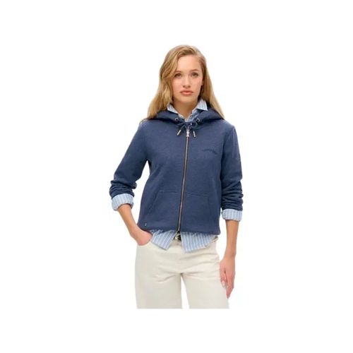 Sweat Superdry Essential Femme Bleu